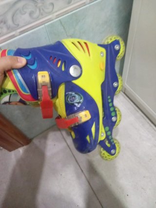 Casco y Patines Toy Story