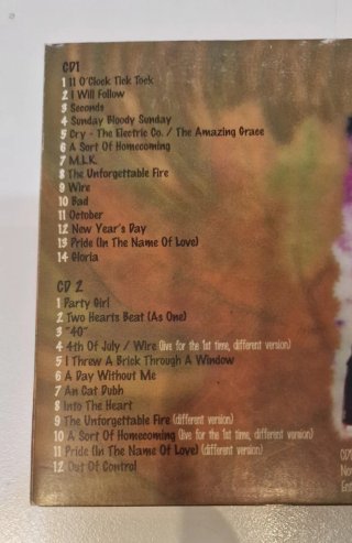 U2 Autumn Fire CD limited edition n.18/1000 copie.
