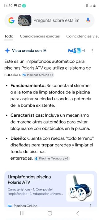 Limpiafondos piscina