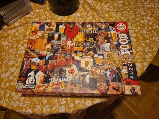Puzzle Educa 1000 piezas Cervezas