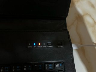 Funda con Teclado Bluetooth Negro