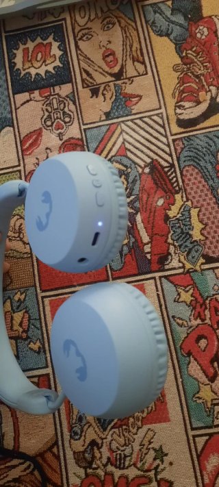 Cuffie audio blu