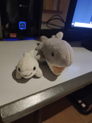 2 Peluches Animales Marinos
