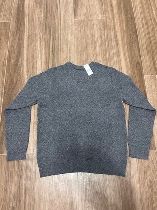 Jersey Gap Gris con Estampado Étnico
