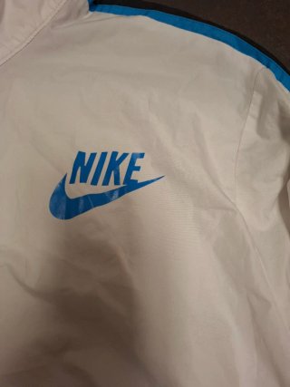 Giacca a vento Nike Anorak bianco/blu