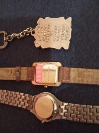 Lote 2 Relojes + Llavero Virgen
