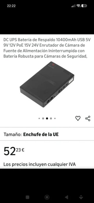 Banco de energía multifuncional