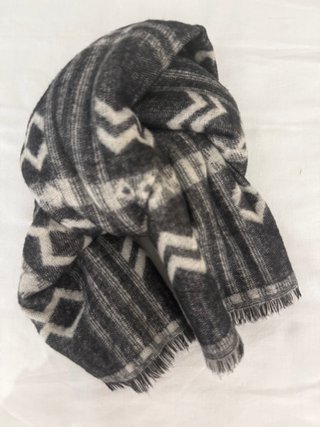Bufanda Manta XL Plaid Boho Reversible Unisex