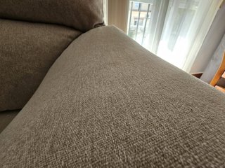 Sofá Beige 2 Cuerpos