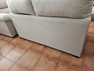 Sofá Beige 2 Cuerpos