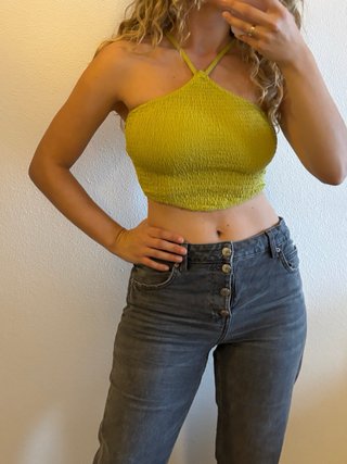 Top verde Lefties talla XS