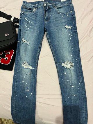 Conjunto Ropa Hombre Lacoste Jeans y Pantalón
