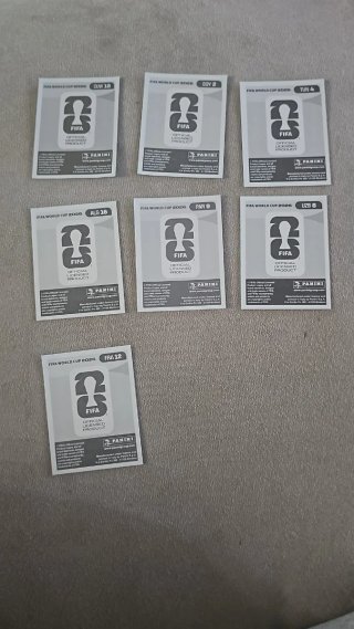 Cromos Panini Mundial FIFA 2026