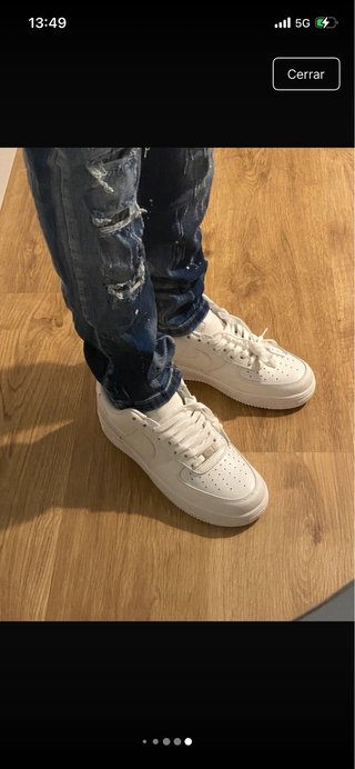 Pantalón vaquero pintado