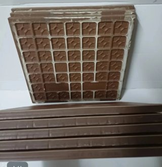 Baldosas Gres Porcelánico Marrón 25x25 (8 uds)