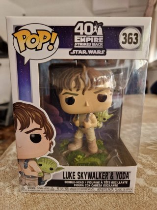 Funko Pop! Luke Skywalker & Yoda 363