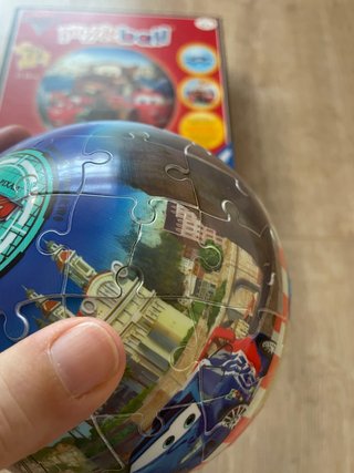 Puzzle bola Cars 2