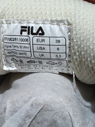 Fila FX-2 Tallas 39 y 40 Nuevas en Caja