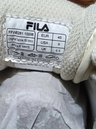 Fila FX-2 Tallas 39 y 40 Nuevas en Caja