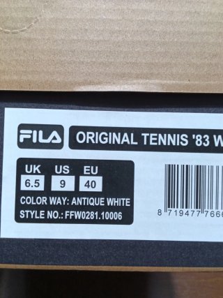 Fila FX-2 Tallas 39 y 40 Nuevas en Caja