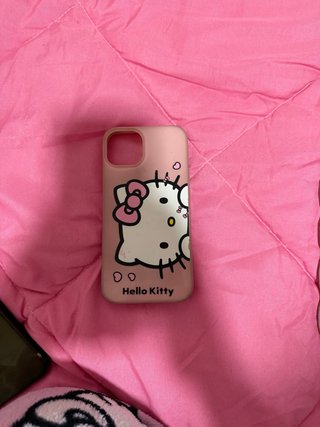 Funda Hello Kitty rosa iPhone 13