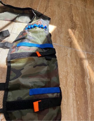 Chaleco Táctico Nerf Talla 8-12 Años