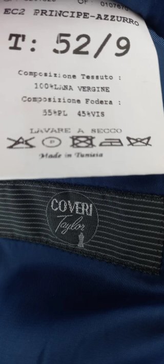 Abito completo uomo Coveri blu