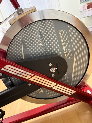 Bicicleta Spinning BH Fitness Roja