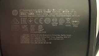 HP Dock Thunderbolt 280W G4