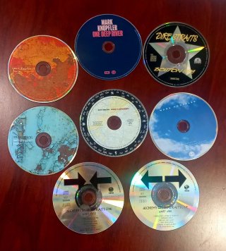 Mark Knopfler CDs - Privateering, Alchemy, Boston