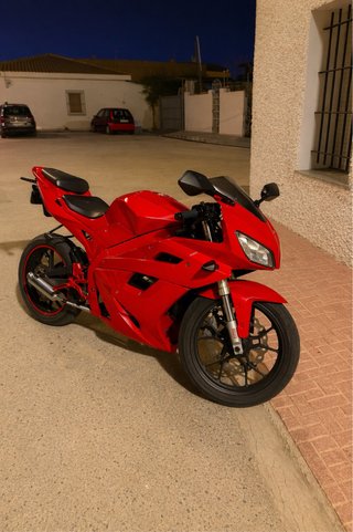 Despiece Hispania RX 50cc Roja