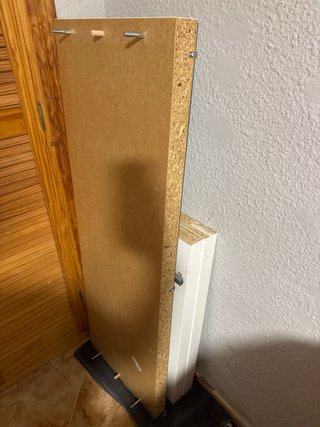 Tocador Malm Ikea Blanco con Cristal
