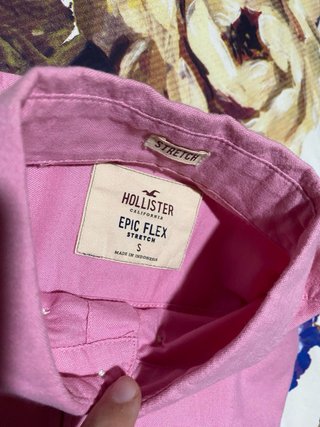 Pack 4 Camisas Hollister Talla S - ¡Nuevas!