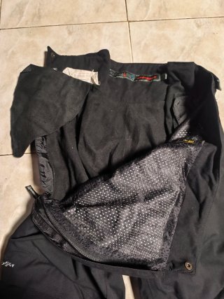 Pantalón de moto negro