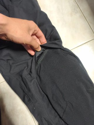 Pantalón de moto negro