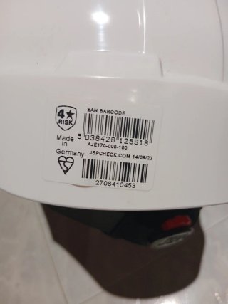 Casco de seguridad blanco