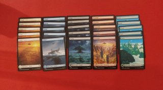 Tierras Full Art Magic Avatar Appa 25 Cartas
