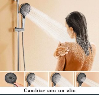 Columna Ducha Auralum Plata