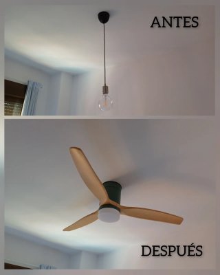 ELECTRICISTA INSTALADOR DE VENTILADORES DE TECHO