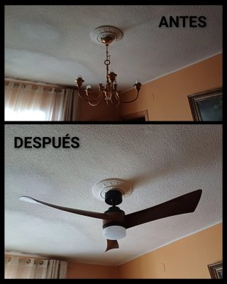 ELECTRICISTA INSTALADOR DE VENTILADORES DE TECHO