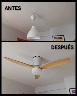 ELECTRICISTA INSTALADOR DE VENTILADORES DE TECHO