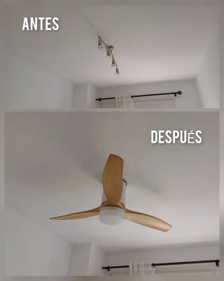 ELECTRICISTA INSTALADOR DE VENTILADORES DE TECHO