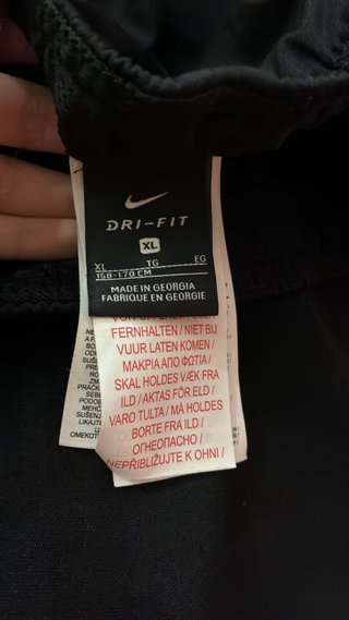 Pantalón Nike Negro Largo