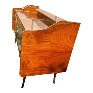 Credenza 1963 Legno e Cristallo