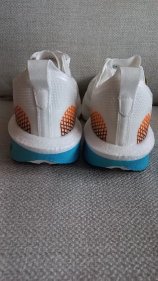 Zapatillas deportivas blancas y azules T44