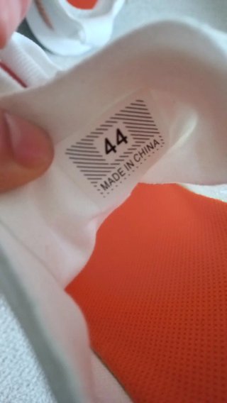 Zapatillas deportivas blancas y azules T44