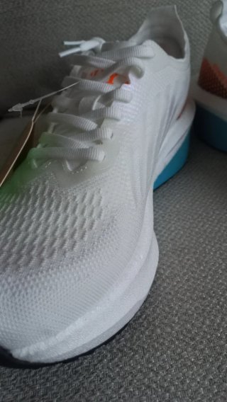 Zapatillas deportivas blancas y azules T44