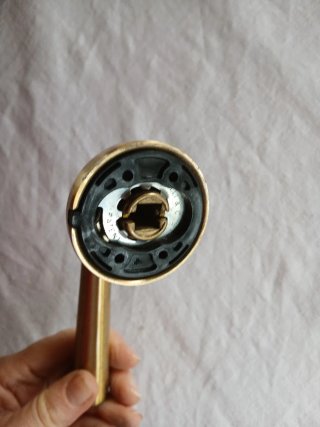 Maniglia porta interna dorata