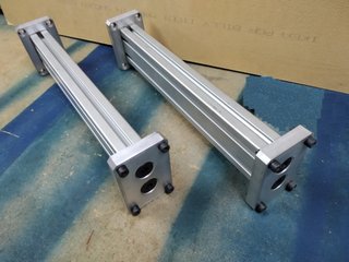 Torretas de aluminio mecanizado