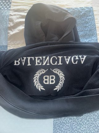 Sudadera Balenciaga Negra Multicolor